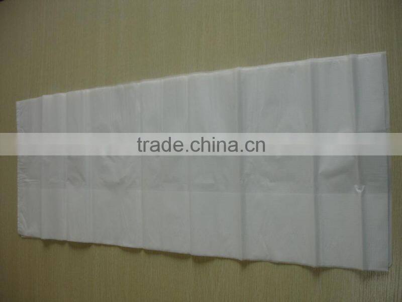 HDPE blue bags 20micr flat bag