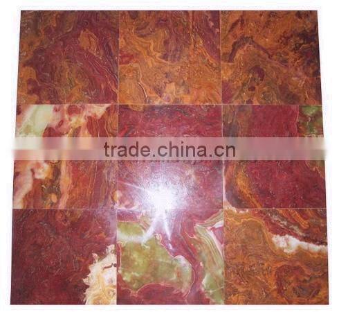 BEST QUALITY MULTI RED ONYX TILES COLLECTION
