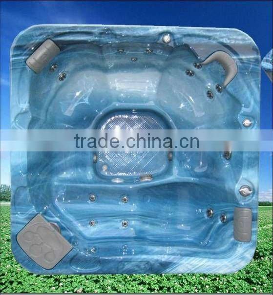 Outdoor whirlpool spa A200 with one neck collar
