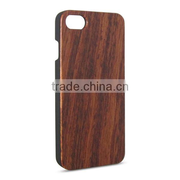 Wood mobile phone case, PC bottom protective back cover for iPhone7