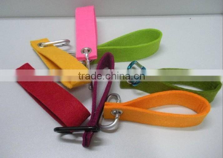 Design Felt Keychain, wholesale custom keychains, colored felt keychain