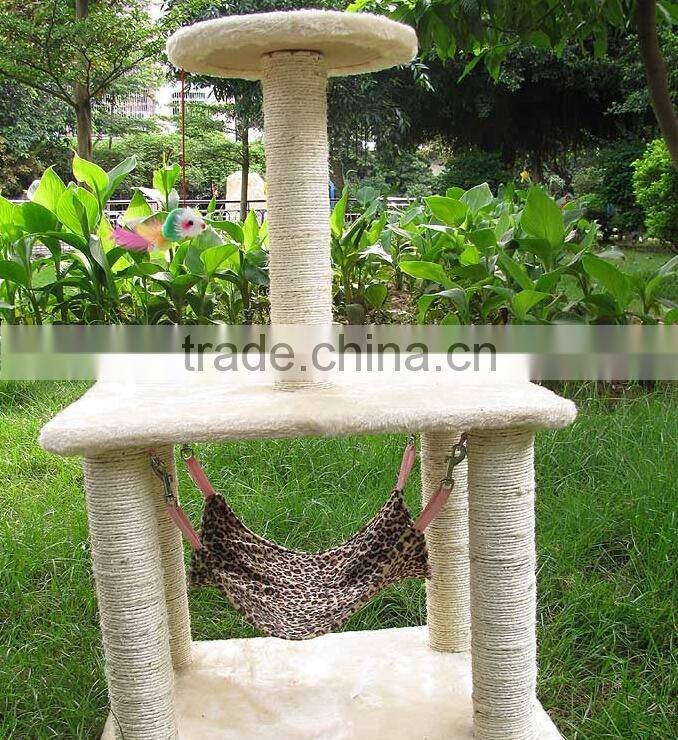deluxe pet kitten tree tower climber scratcher furniture cat box cat house
