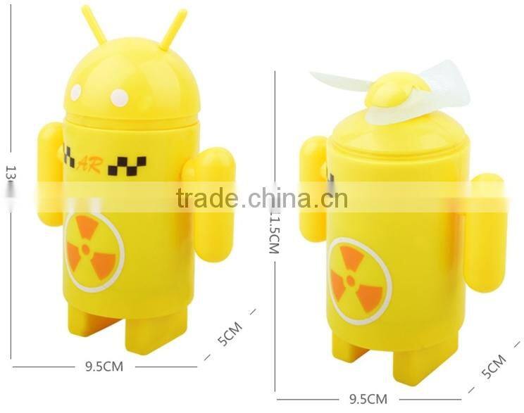Supply fashion Creative Mini hand-held rechargeable Android fan