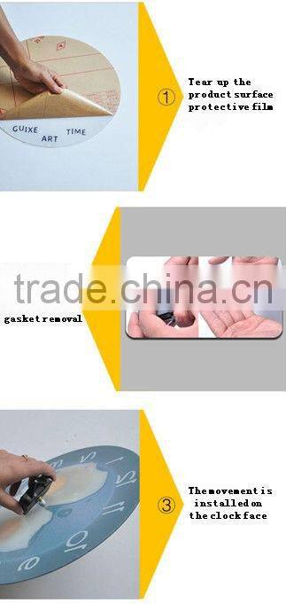 creative frying pan wall clock / scan clock