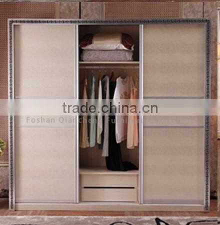 Modern metal frame bed end stool