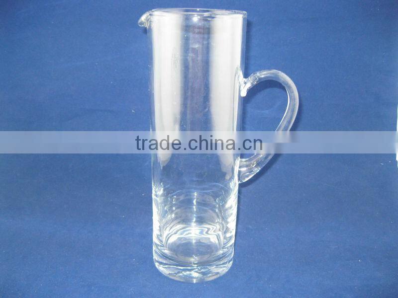 2013 new design 1650ml glass decanters,glass big mugs,glass tea jars
