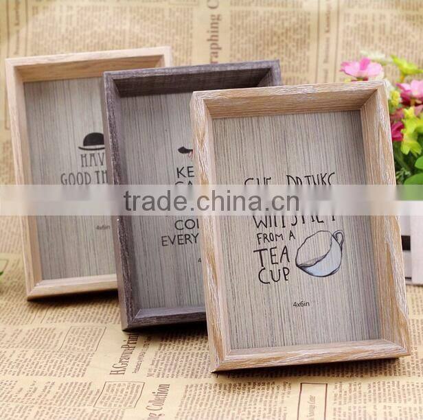 funny fumia wood photo frames