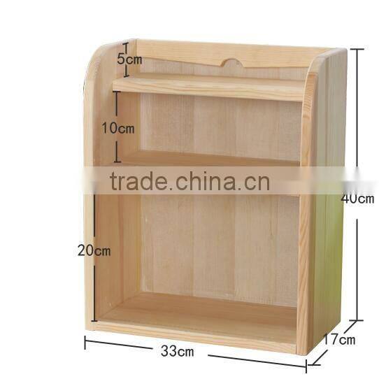 Low moq cheap price two floor wooden cabinet