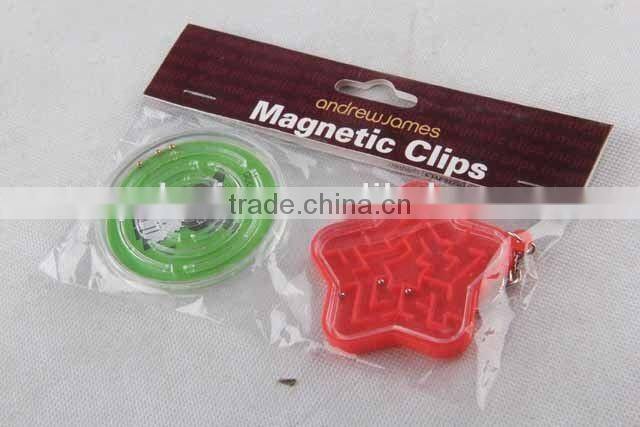 2PC Maze Game Toy (Star shaped and round)/Intelligence Development Toy