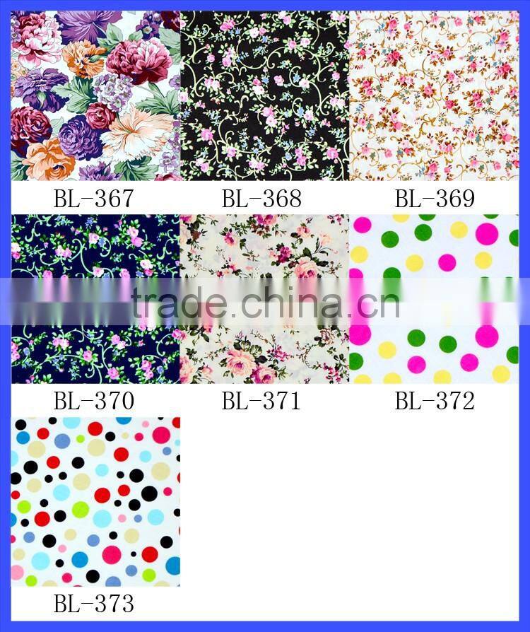 Sunflower Printed In Navy Cotton Fabrics Wholesale Many Colors Floral Cotton Fabric