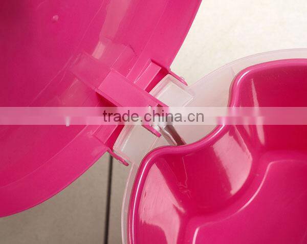 0268 Plastic Foot-trash bins with lid