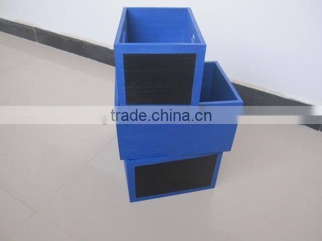 Home&Garden wooden storage baskets