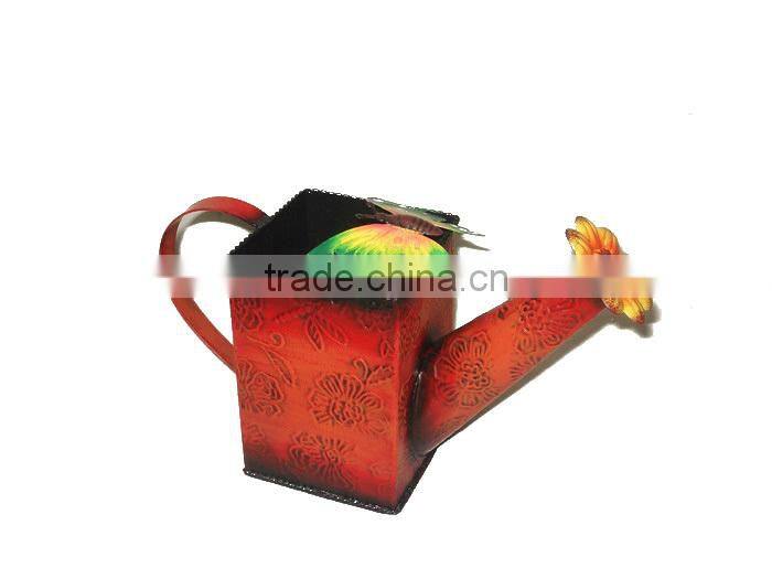 YS11654 12 inch high unique cheap metal watering can