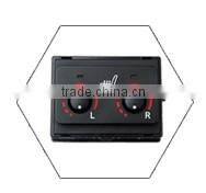 2 seats install,Round button 3-level switch car seat heater heated