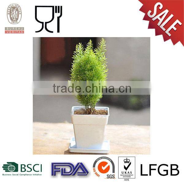 Round Plastic Flower Pot with different color