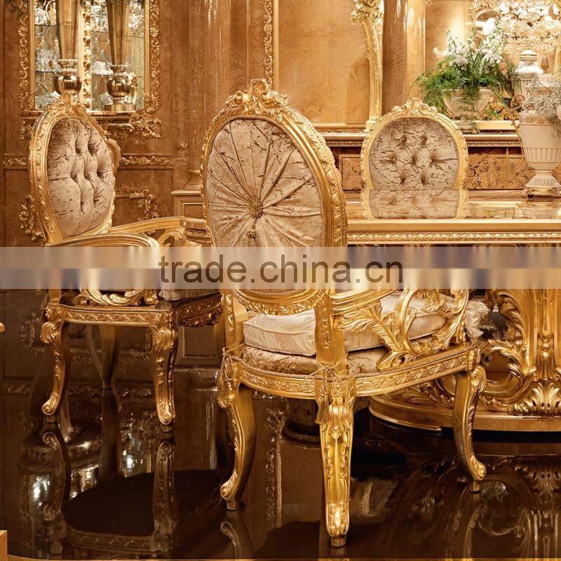 momodaLuxury French Louis XV baroque Buffet Sideboard Cabinet/ Antique dining room Cabinet With Mirror furniture