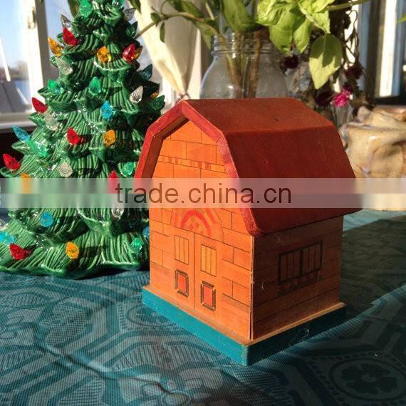 Vintage Christmas Village Church