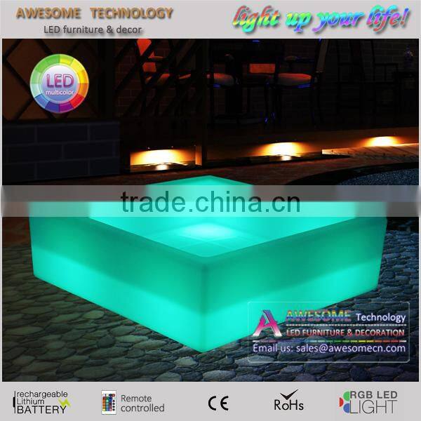 freestanding large center flower pot / illuminated big flower pot