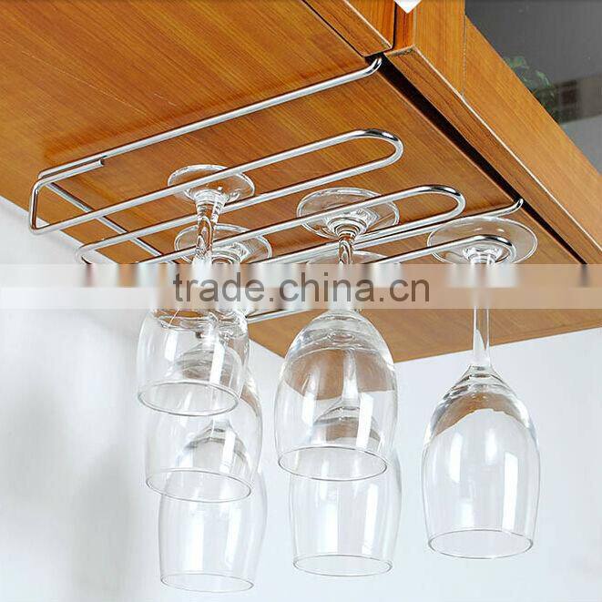 New Design Multi Fuction Under Cabinet Glass Stemware Holder