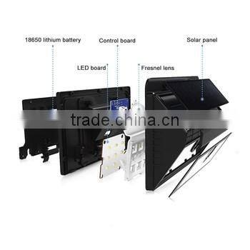 Solar Lights, incandescent luminaire 44 LED Solar Powered Security Lights Waterproof Outdoor wall Motion Sensor Lighting