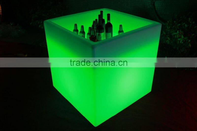 modern popular led ice bucket with IR remote control