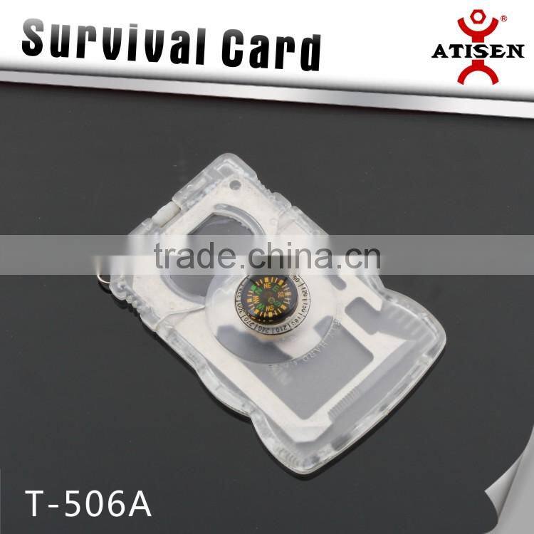Army Multi Survival Card with Compass