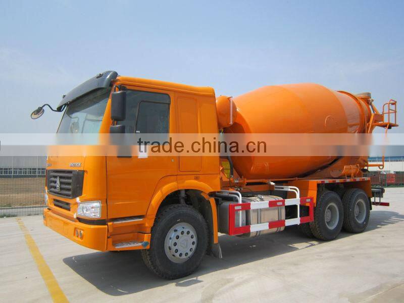 2014 new SINOTRUK HOWO concrete mixer truck dimensions