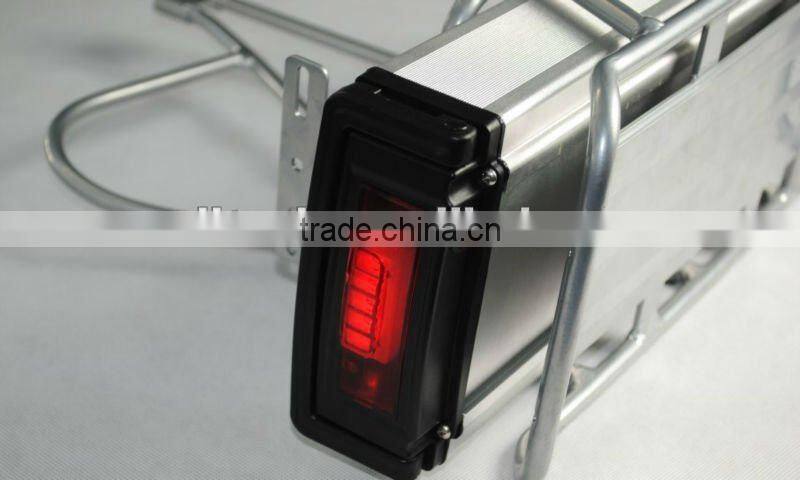 rear rack type 48v lithium ebike battery pack