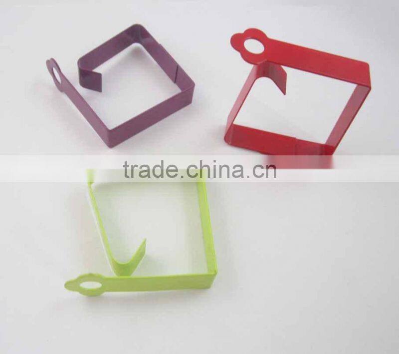 Colorful Stainless Steel Table Cloth Clip