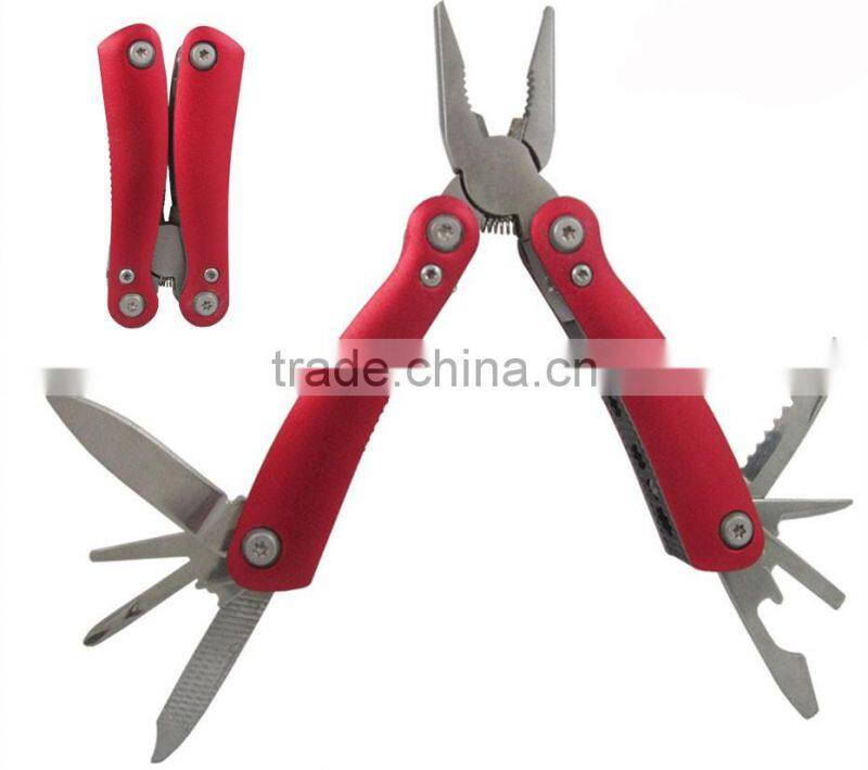 Wood Handle Stainless Steel Suvival Folding Pocket Tool