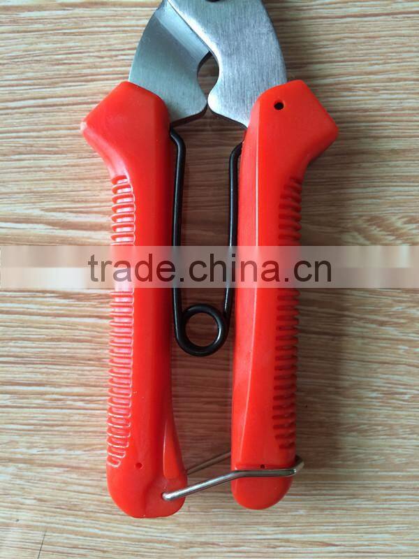 hand tool/pruner scissors/pruning shears trees/chromed fruit scissors