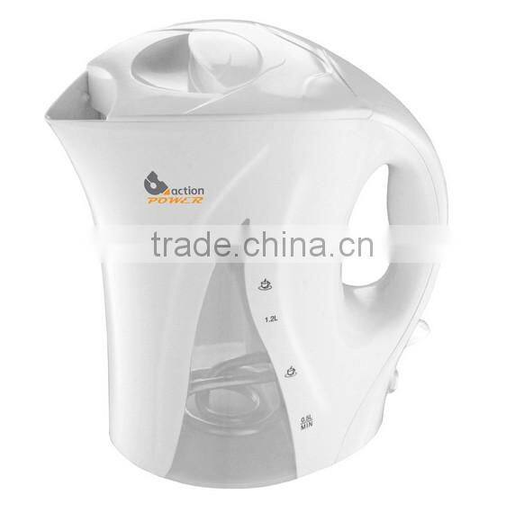 2016 TRODITIONAL PLASTIC IMMERSED CORDLESS KETTLE 1.7L WITH GOOD QUALITY