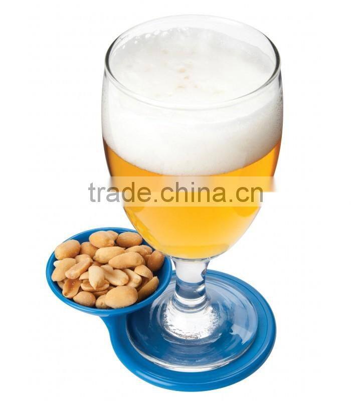 2016 wholesale set of 4 plastic Drinks and Snacks Coasters
