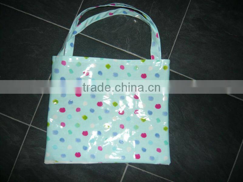 100% COTTON COATED PVC OILCLOTH APRONS AND BAG
