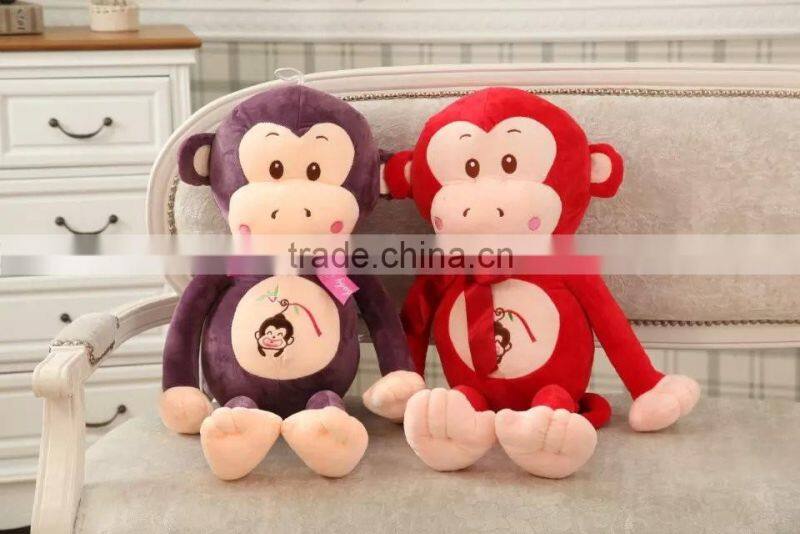 Plush toys Farting funny monkey ,Plush Monkey Stuffed Monkey Toy