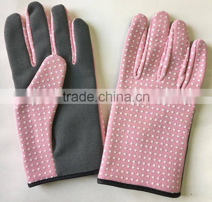 Garden tools female glove latex kitchen grill top microfiber gloves