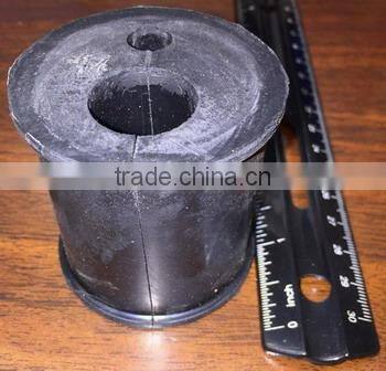 Double Hole Rubber Grommet, Barrel Cushions for feeder, coax, coaxial, optical fiber cables