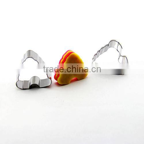 100% Food grade metal cookie cutters FDA standard kitchen gadget hazelnut shape for baking cookies