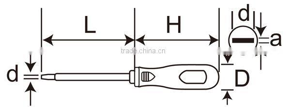 Phillips and Slotted Insulated Screwdriver