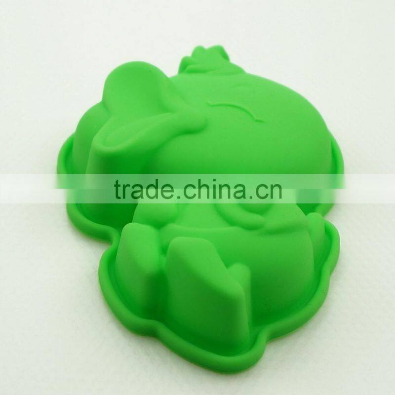 11187 Funny animal cake mold silicone duck mold
