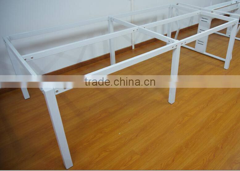 Fashion Design Four People Modern Office Workstation Desk 4 Person