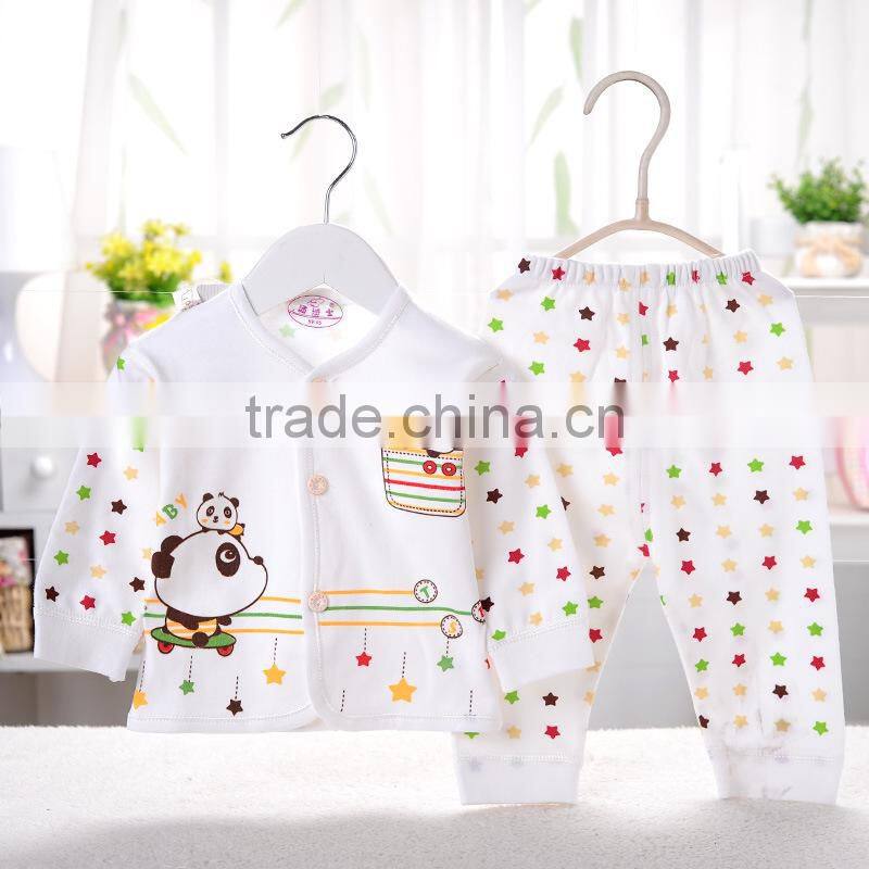 High Quality Baby Spring Clothes Set 100% Cotton Cheap Baby Clothes