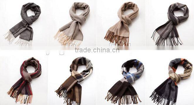 Variety Colors Cheap Winter Scarf For Men Acrylic Men's Scarf Cashmere Scarf Wholesale