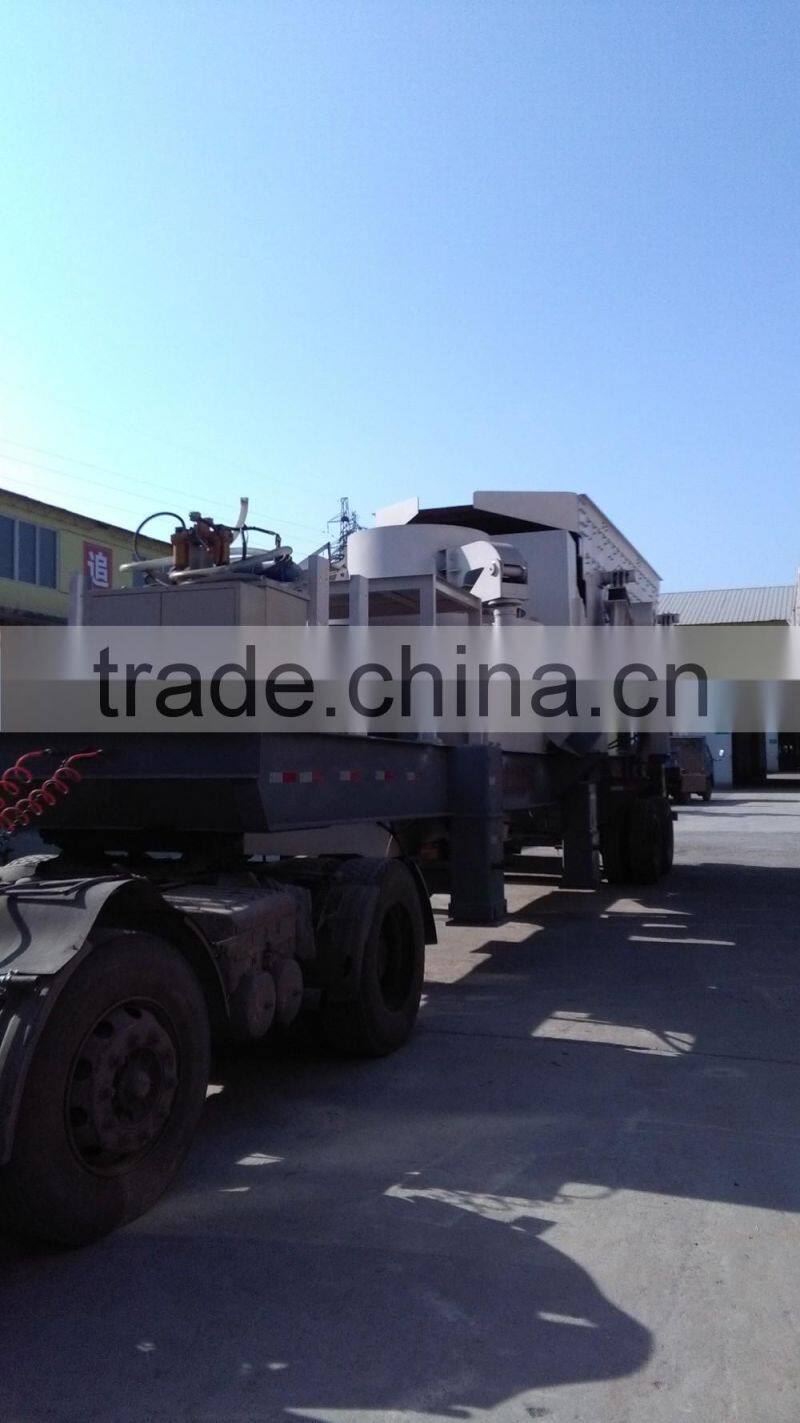 2016 Good Quality Mobile Stone Crusher Plant for Rock Sand