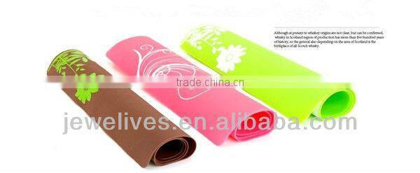 Silk screen Silicone pad for dining table decorative