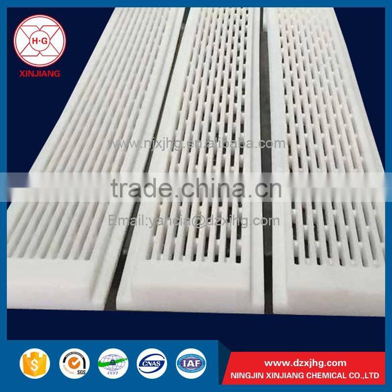 Colored anti-abrasion hdpe Dewatering plate for sale