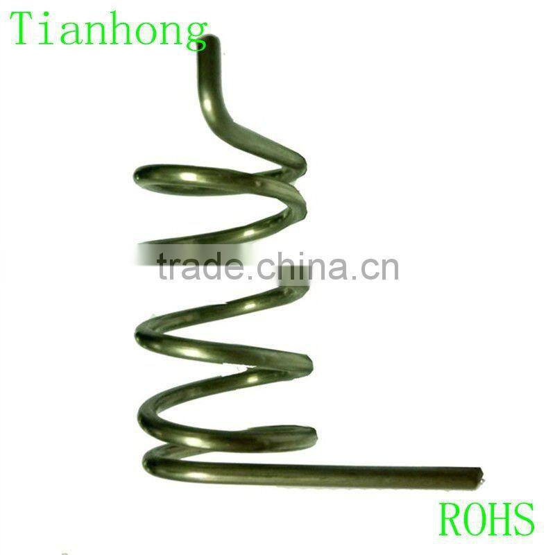 Large diameter torsion springs made of the material that you specified