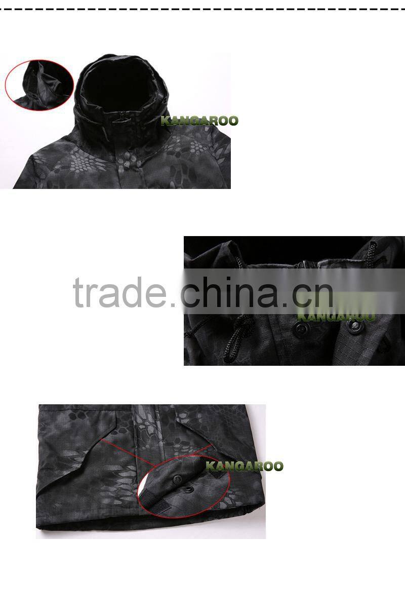 Fashion Men Winter Military Parka Coat