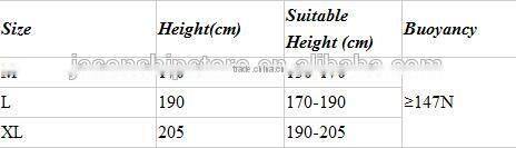 Marine Wholesale Safety Emergency Solas Extreme Temperature Immersion Suit