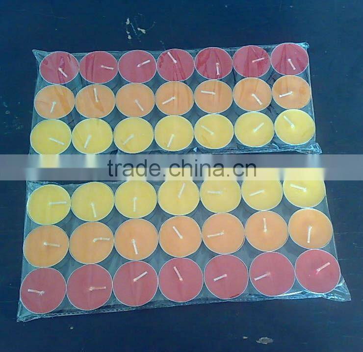 heart shaped tealight candle